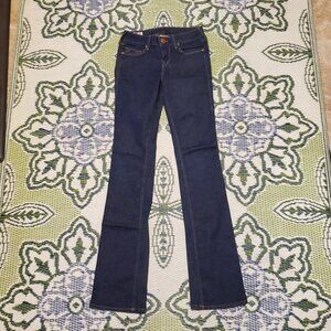 Women's TRUE RELIGION Tony Sz 25 High Rise Bootcut Luckdraw Denim Jeans NWOT